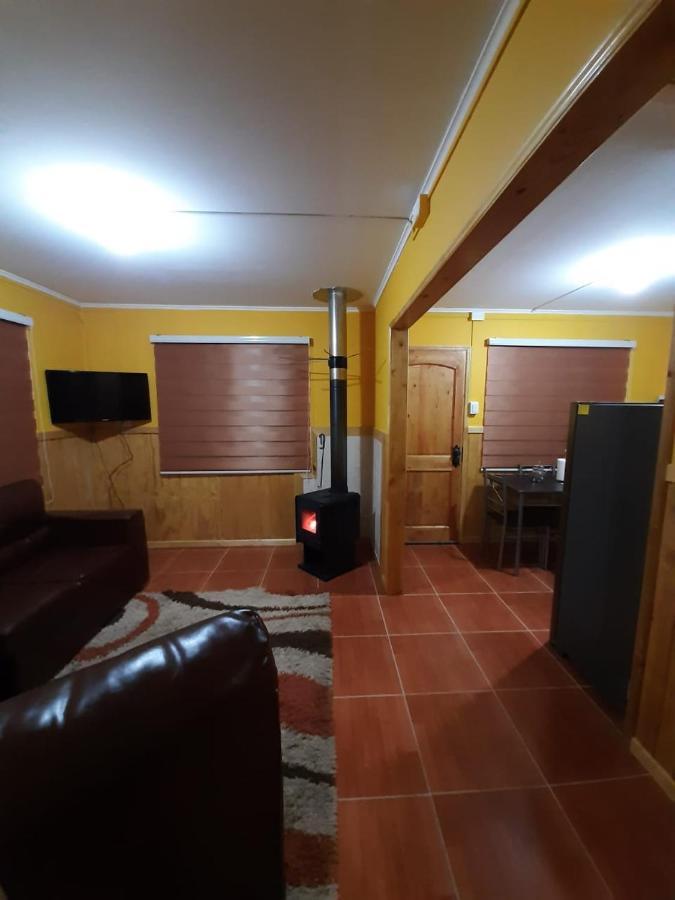 Cabana Cavernas Austral Puerto Sanchez Villa Exterior photo